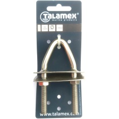 Talamex - U-Bolt Deck Eye (angled) - 8mm x 100mm - 316 Stainless  - 70.351.008